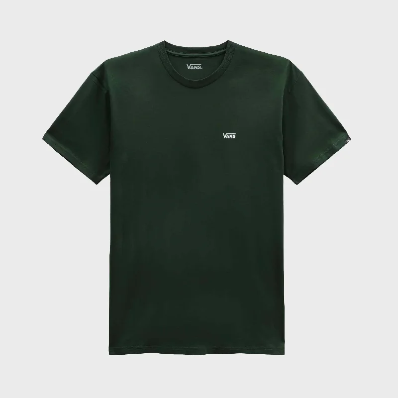 Take Advantage Vans Left Chest Logo Mens T-Shirt - Mountain View/White