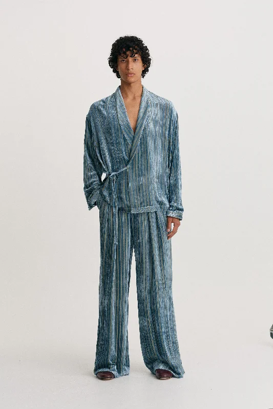 Weekend Discounts Worth Grabbing LS Wrap Tie Shirt