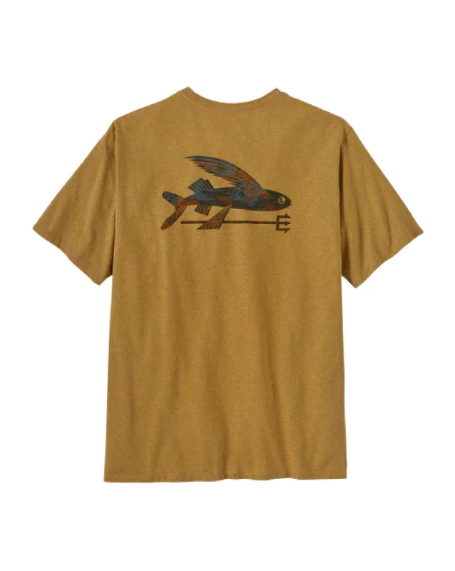 Flying Fish: Cliffs and Waves Pufferfish Gold