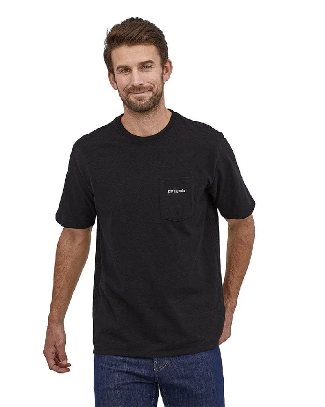 Special Offer M's Line Logo Ridge Pocket Responsibili-Tee