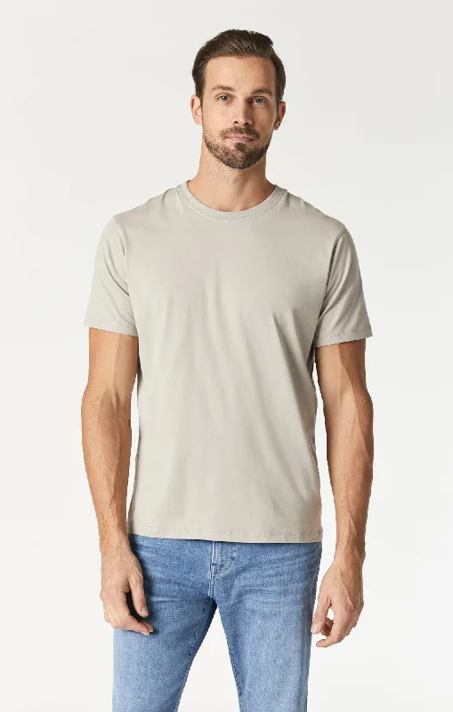 Daily Deals T-SHIRT IN SILVER LINING NATURAL DYE