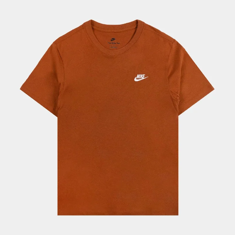 Early Bird Nike Mens Sportswear Club Tee Des Brown