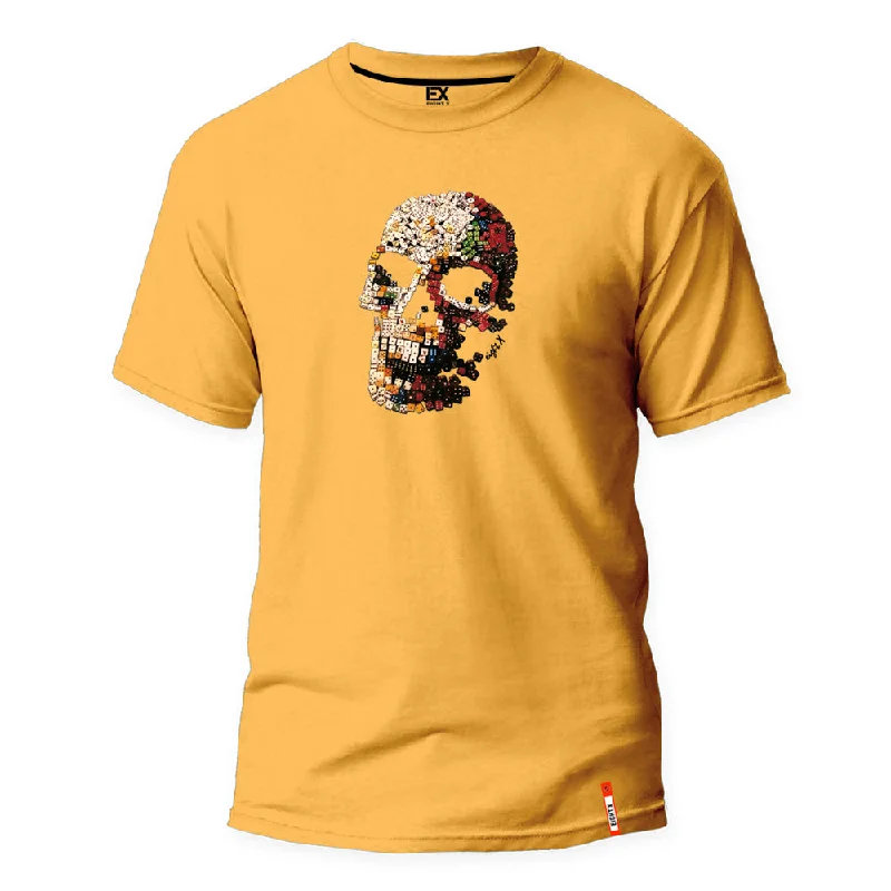 Your Weekend, Your Savings No Risk No Reward 8X Street T-Shirt - Gold