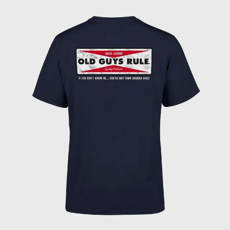 Price Drop Alert Old Guys Rule 'Local Legend IV' T-Shirt - Navy