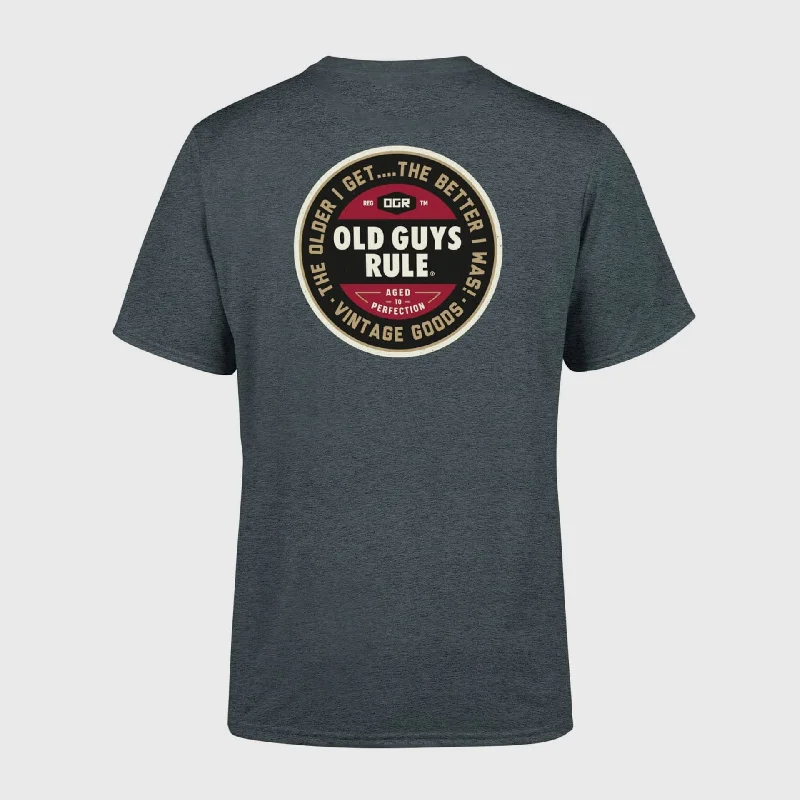 Savings Event Old Guys Rule 'Natural Traction II' T-Shirt - Dark Heather