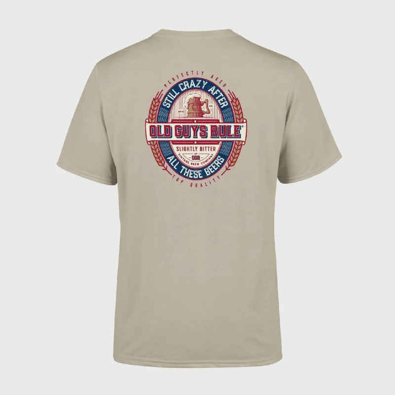 Bargain Blast Old Guys Rule 'Still Crazy IV' T-Shirt - Sand