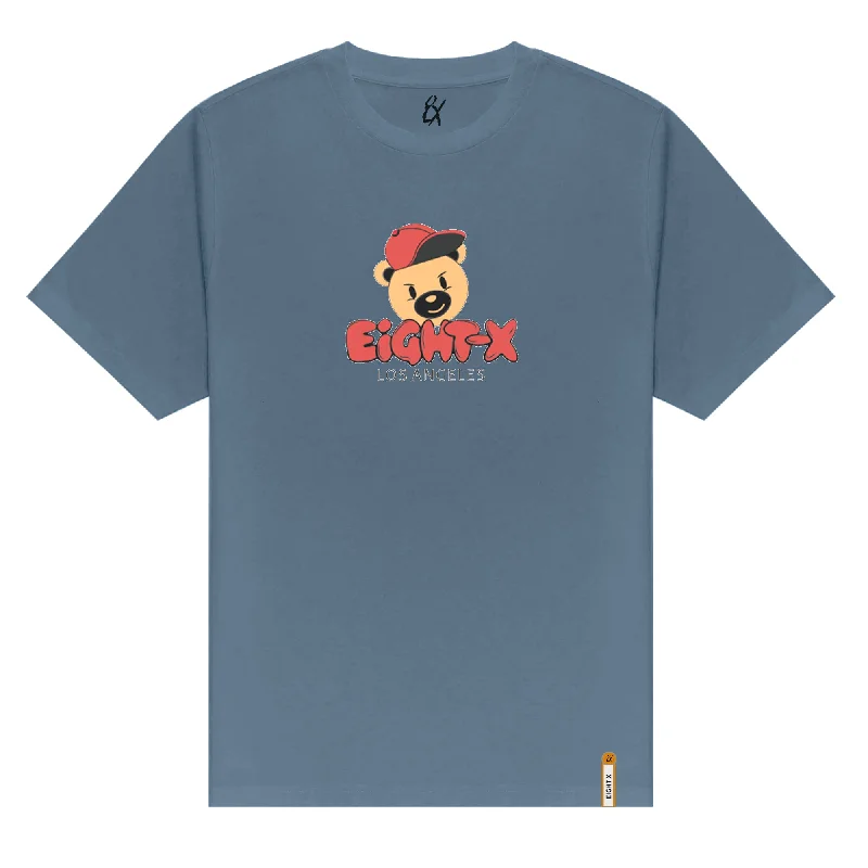 Savings Event Old-School Graphic T-Shirt - Blue