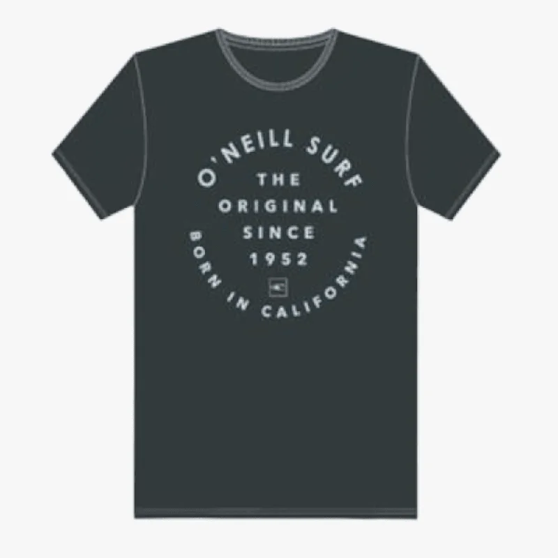 Weekend Offers That Amaze Oneill Mens Born In Cali Short Sleeve Tee Pirate Black