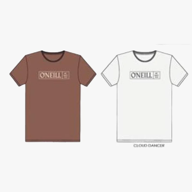 Limited Availability Oneill Mens Crest Short Sleeve Tee Cloud Dancer