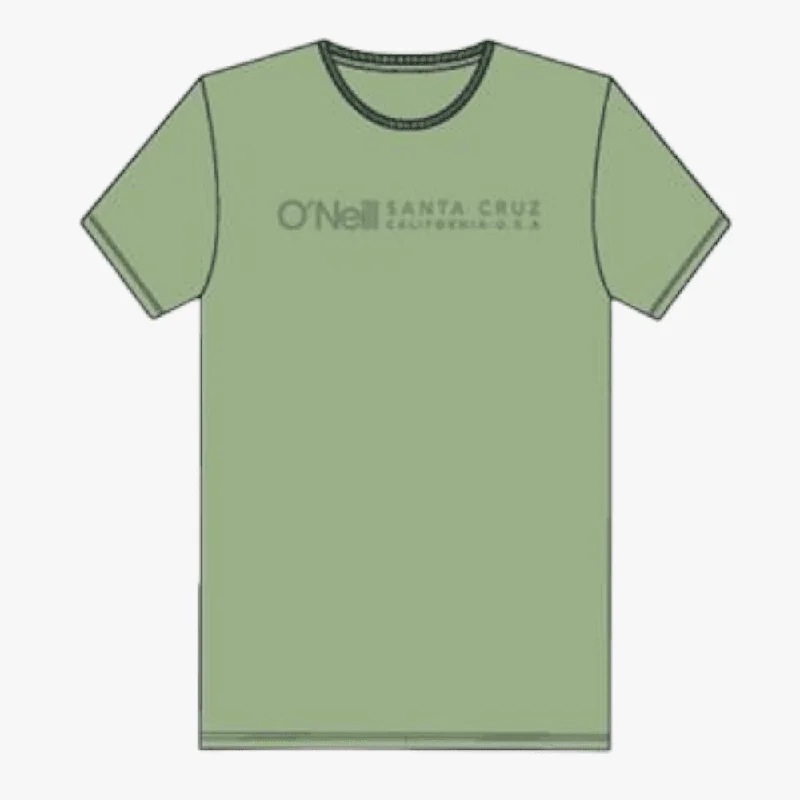 Weekend Specials to Cherish Oneill Mens Words Short Sleeve Tee Sage