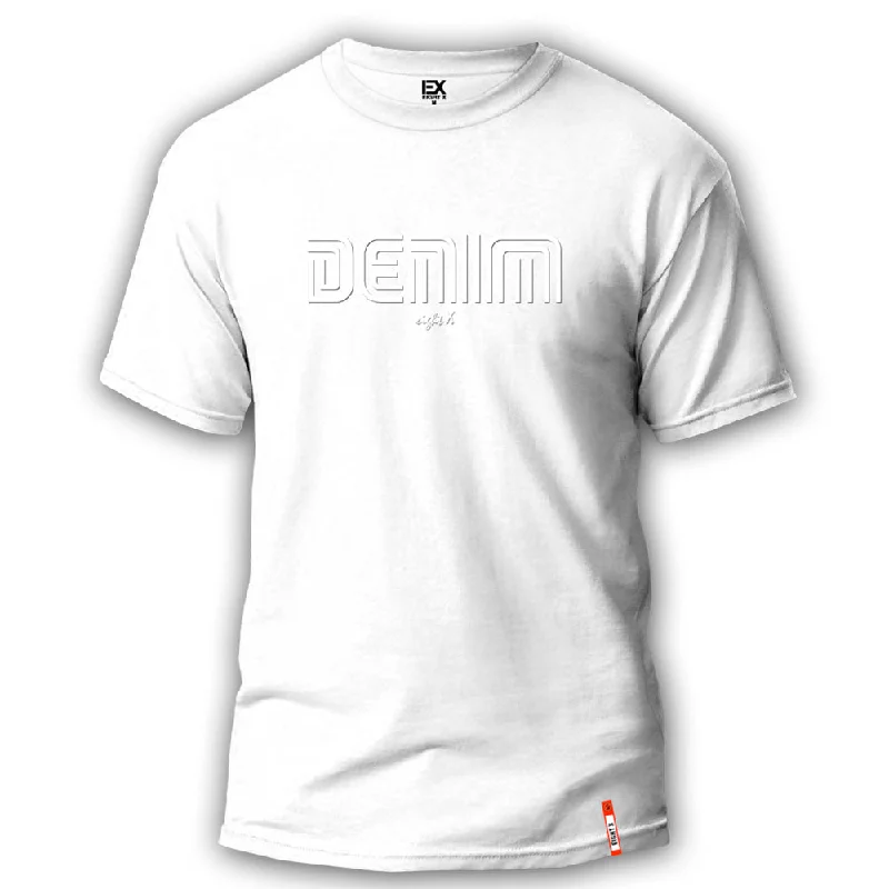 Make Your Weekend Count with Savings Peak Denim 8X Street T-Shirt - White