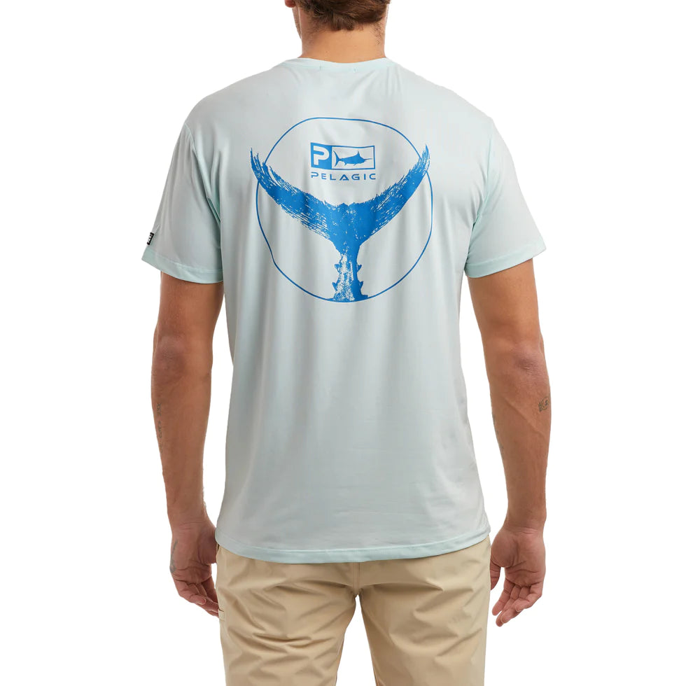 Steals and Deals PELAGIC Stratos Tails Up Performance Shirt