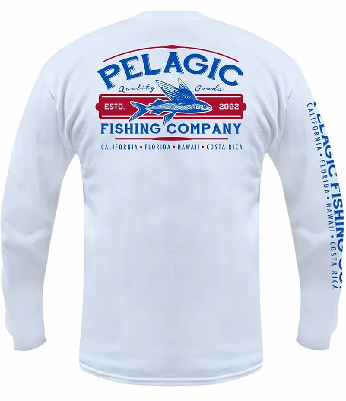 New Deals PELAGIC T SHIRT LS FISH CO.