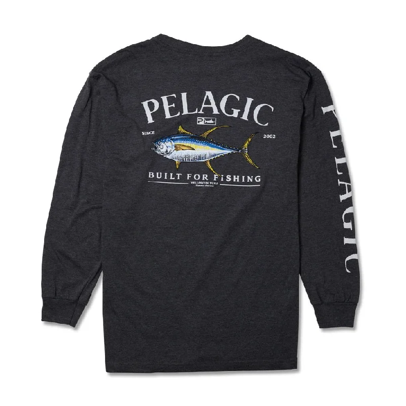 Unmissable Offer PELAGIC Yellowfin Tuna Long Sleeve Fishing T-Shirt