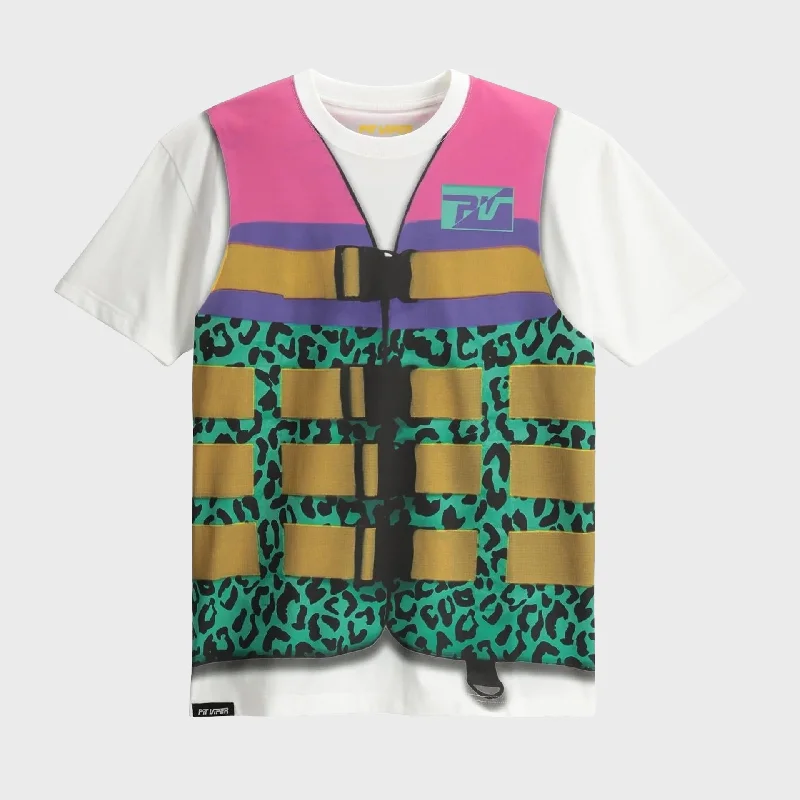 Top Pick Pit Viper Mens Waterski Season PFD T-Shirt - Multi