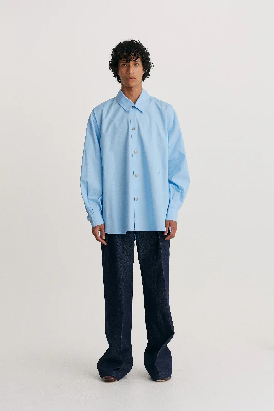 Buy Now Pleat-Sleeve Oversized Shirt