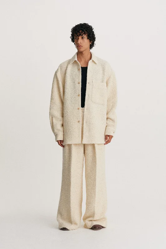 Weekend Discounts to Relish Pocket Oversized Long Sleeve Shirt