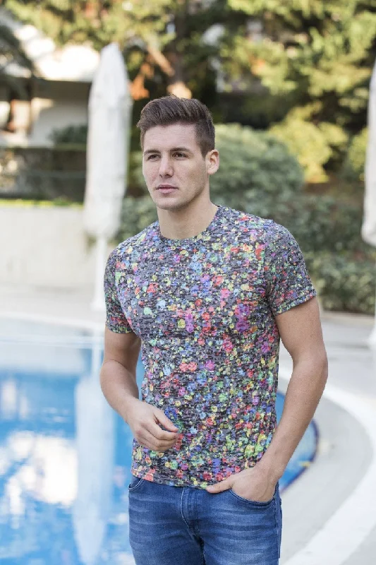 Exclusive Savings Multi Paint Splash T-Shirt