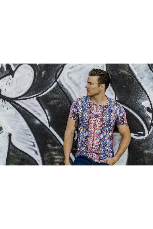 Don't Wait Bold Multi Colors Print T-Shirt