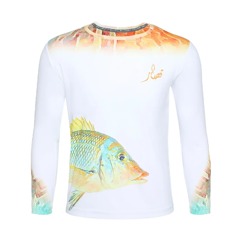 Stock Up Qassar UPF50+ High Performance Full Sleeve Shirt - Sherry 1