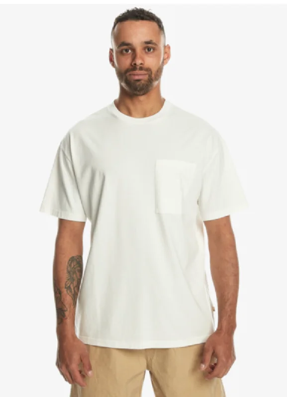 Special Price Quiksilver Blank Natural Dye - Oversized Short Sleeve T-Shirt For Men