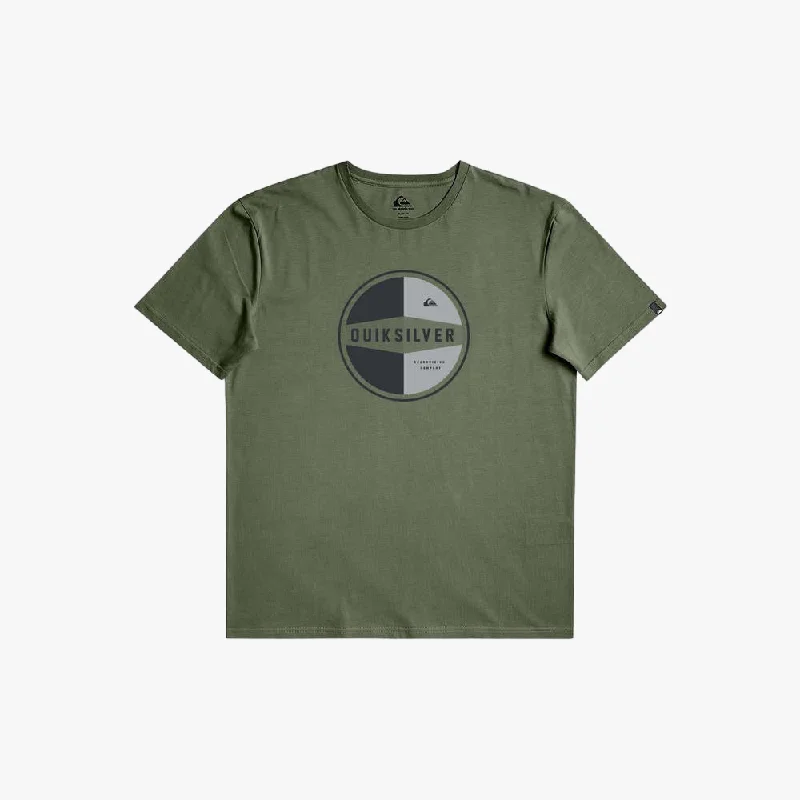 Weekend Bargains to Enjoy Quiksilver Mens Bloom Short Sleeve Tee Four Leaf