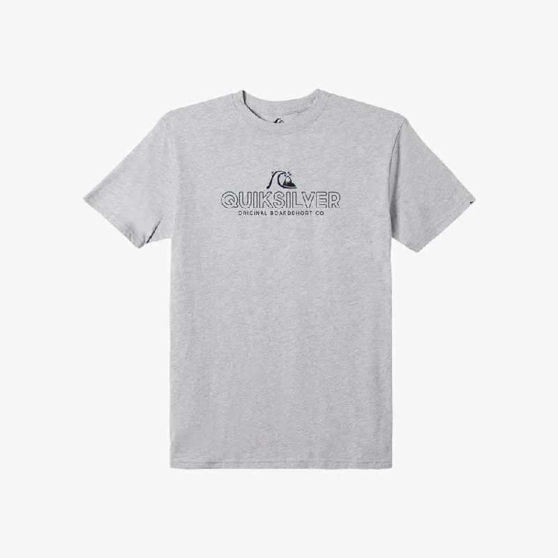 Weekend Savings Extravaganza Quiksilver Mens Bubble Biz Short Sleeve Tee Grey Heather Weekend Savings Extravaganza Quiksilver Mens Bubble Biz Short Sleeve Tee Grey Heather