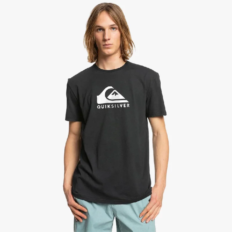 Reduced Prices Quiksilver Mens Corp Logo Short Sleeve Tee Black