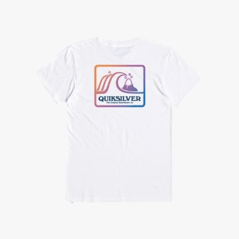 Buy Now Quiksilver Mens Late Drop Short Sleeve Tee White