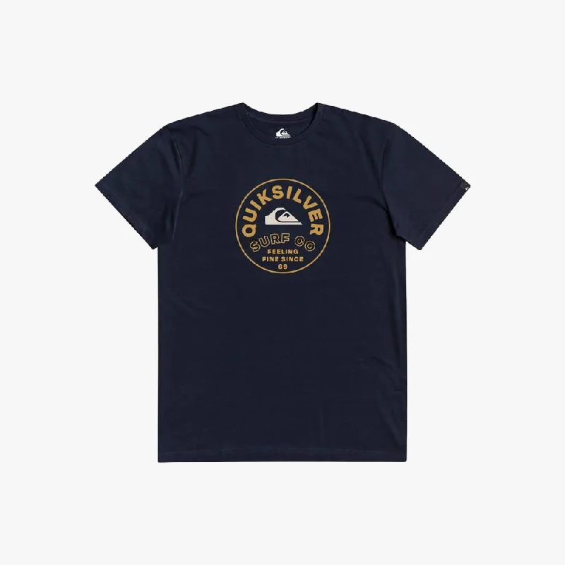 Weekend Offers That Delight Quiksilver Mens Timeless Short Sleeve Tee Navy Blazer