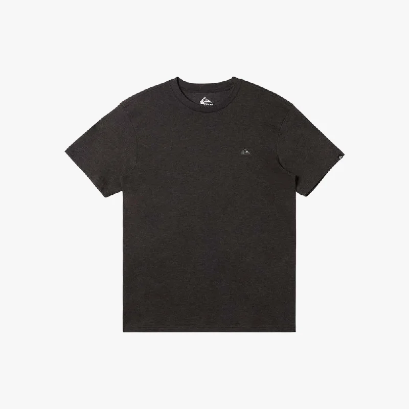 Early Access Quiksilver Qs Icon Short Sleeve Tee Charcoal Heather