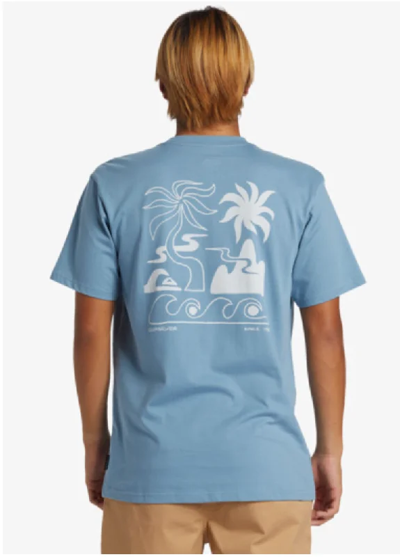 Super Deal Quiksilver Tropical Breeze - T-Shirt For Men
