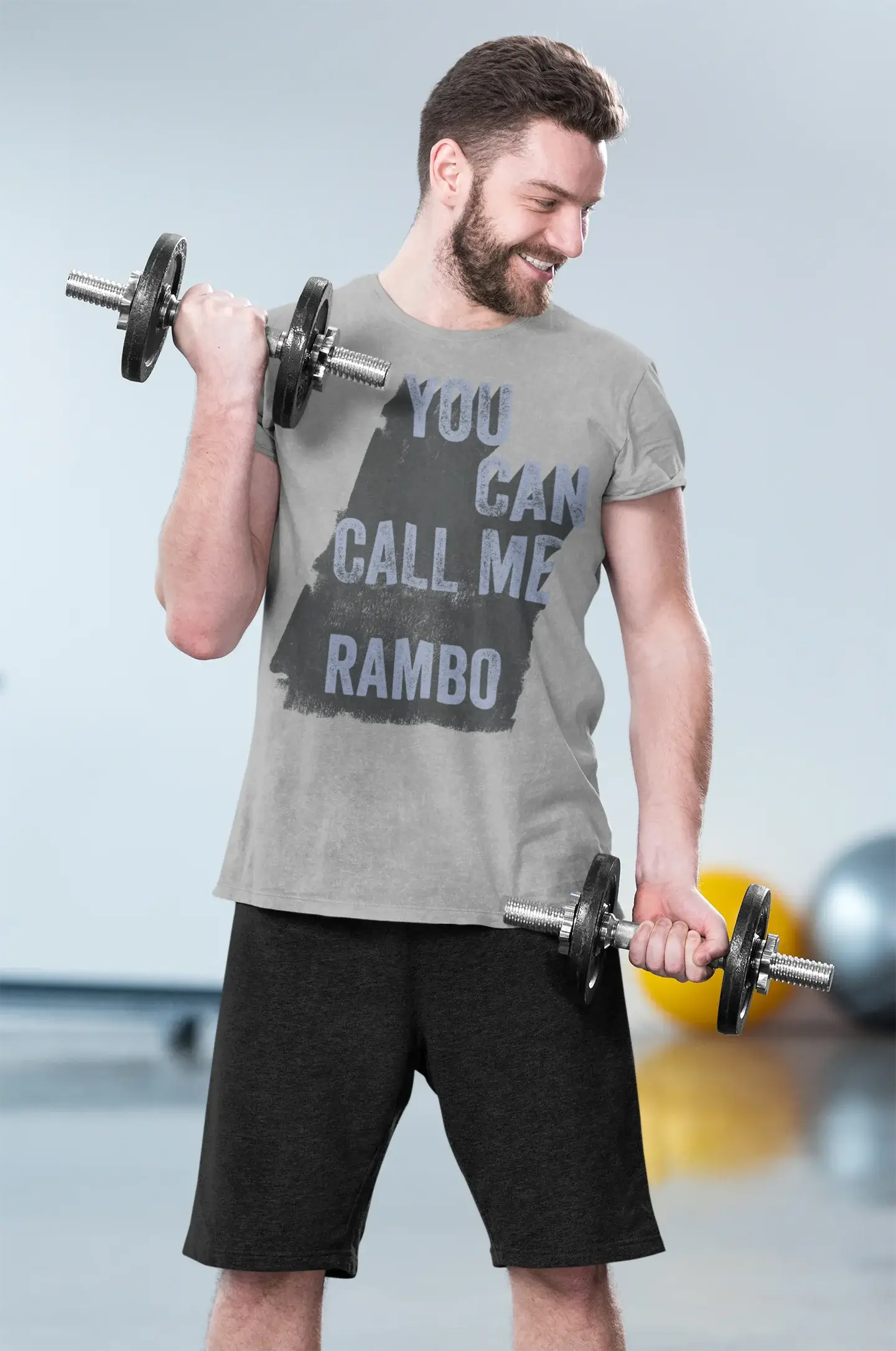 Weekend Specials to Delight Rambo, You Can Call Me Rambo Men's T shirt Grey Birthday Gift 00535 Weekend Specials to Delight Rambo, You Can Call Me Rambo Men's T shirt Grey Birthday Gift 00535