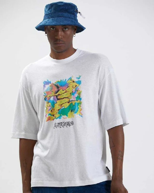 Final Sale Reborn Unisex Hemp Oversized Graphic T Shirt