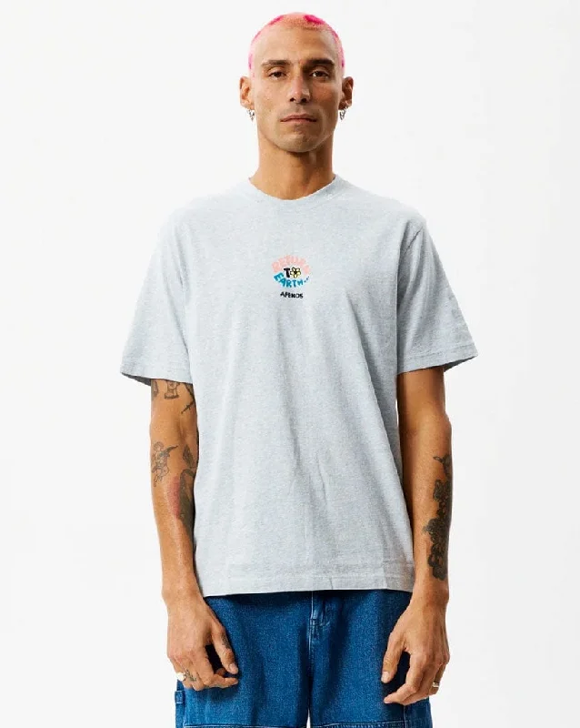Quick Sale Return To Earth - Recycled Retro Graphic T-Shirt