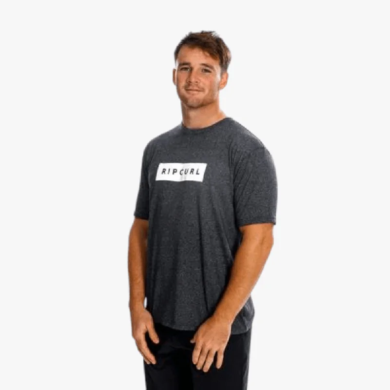 Weekend Bargains to Indulge In Ripcurl Mens Boxed Short Sleeve Tee Black Grandrelle