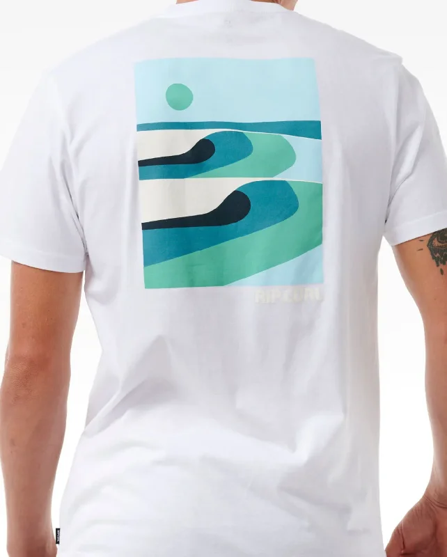 Fantastic Offers Ripcurl Surf Revival Lined Up Tee