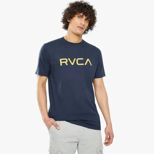 Quick Sale Rvca Men's Big Rvca Short Sleeve Tee Navy