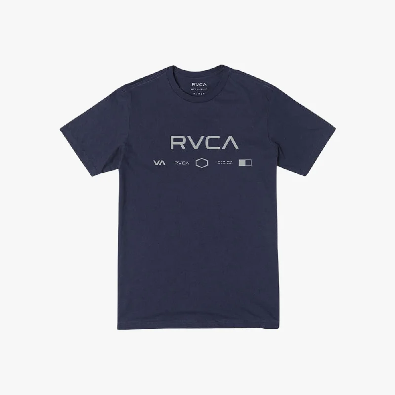 Weekend Specials to Cherish Rvca Mens Mid Rvca Short Sleeve Tee Navy