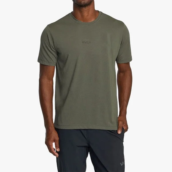 Midnight Madness Rvca Men's Small Rvca Short Sleeve Tee Olive