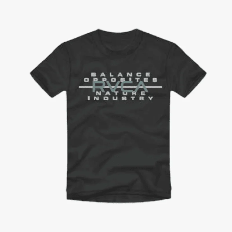 Sale Event Rvca Mens Top Bar Short Sleeve Tee Black