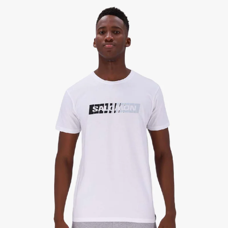 Members Only Salomon Mens Bold Short Sleeve Tee White