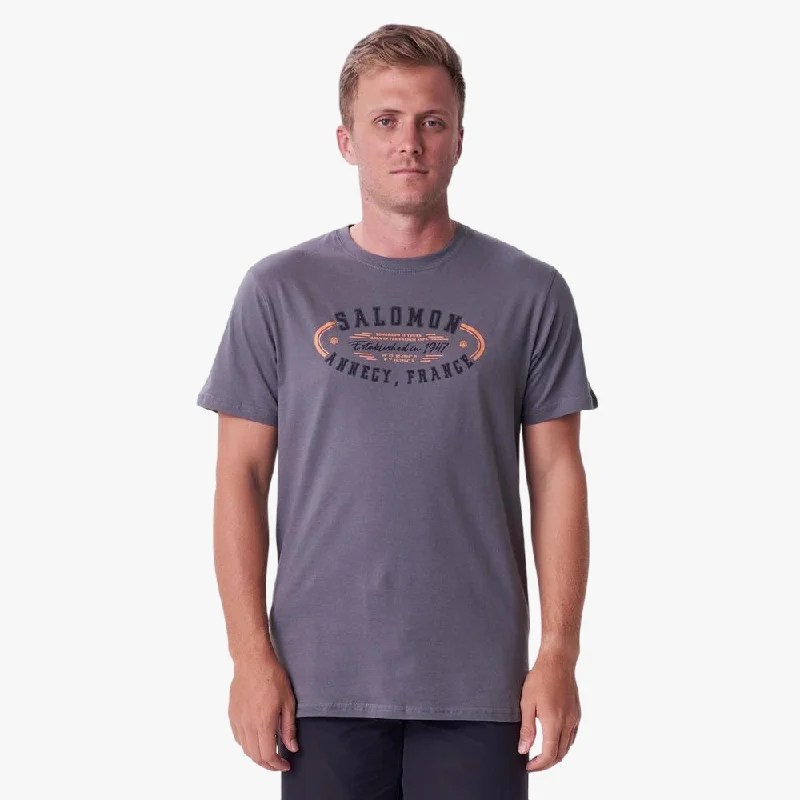Low Prices Salomon Mens Breathe Easy Short Sleeve Tee Quiet Shade