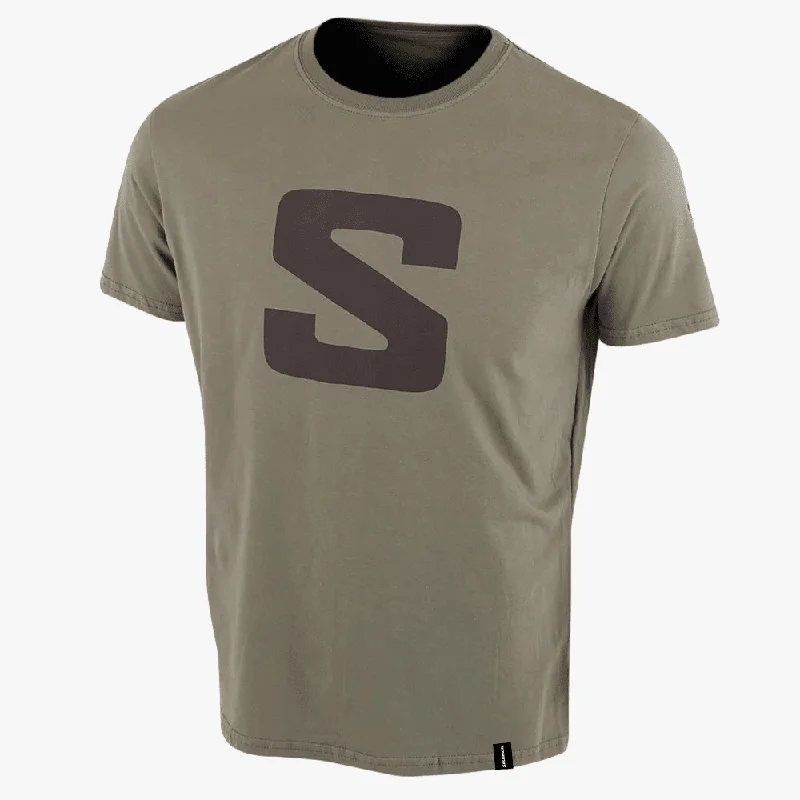 Special Savings Salomon Mens Core Form Short Sleeve Tee Deep Lichen Green