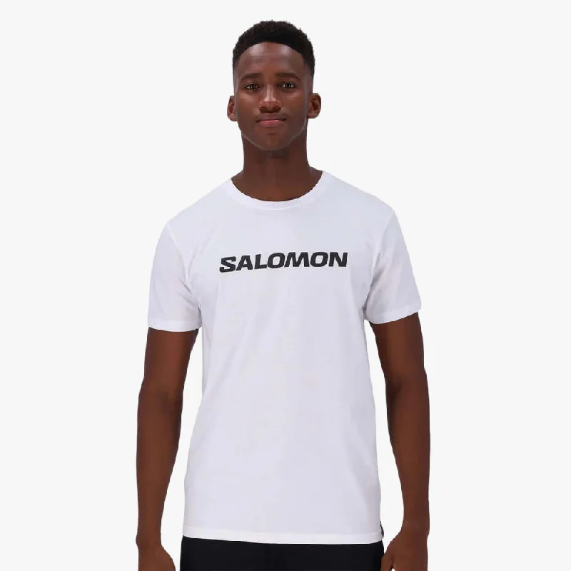 Low Price Salomon Mens Core Logo Short Sleeve Tee White