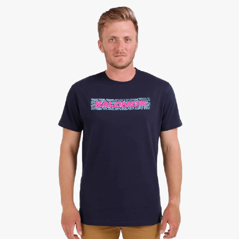 Buy More, Save More Salomon Mens Cracker Short Sleeve Tee Night Sky