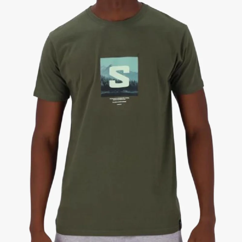 Great Deals Salomon Mens Essential Short Sleeve Tee Grape