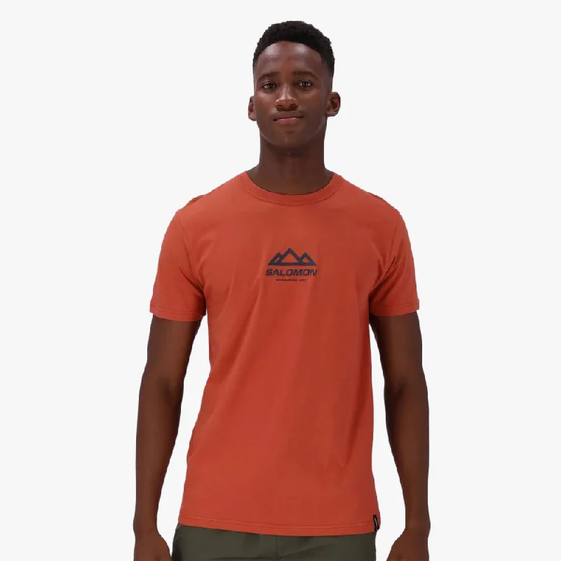 Unbeatable Deal Salomon Mens Fresh Short Sleeve Tee Baked Clay