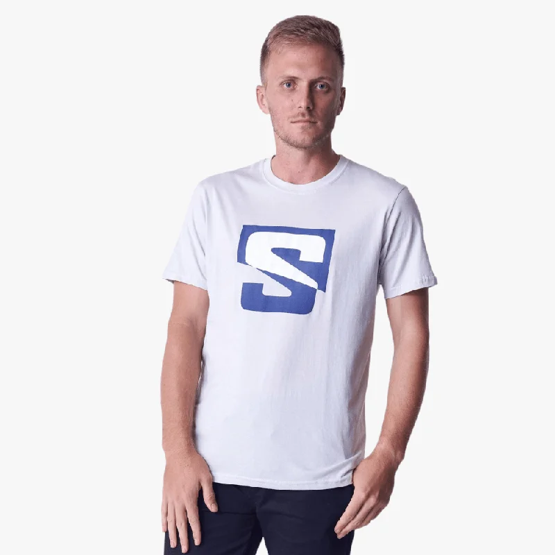 Don't Miss Out Salomon Mens Half Full Short Sleeve Tee Oyster Mushroom
