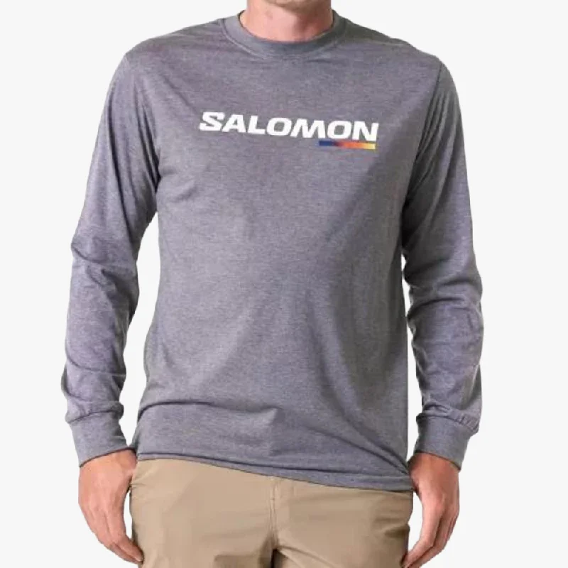 Top Pick Salomon Mens Hekla Long Sleeve Tee Tetras Mel